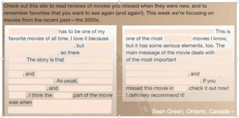 Moview review - so and because