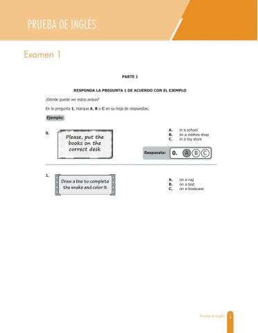 Saber Test (Mock Exam)