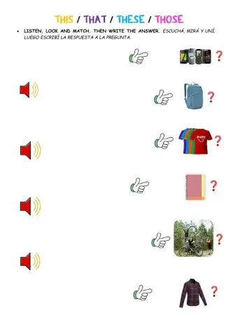 This - that - these - those