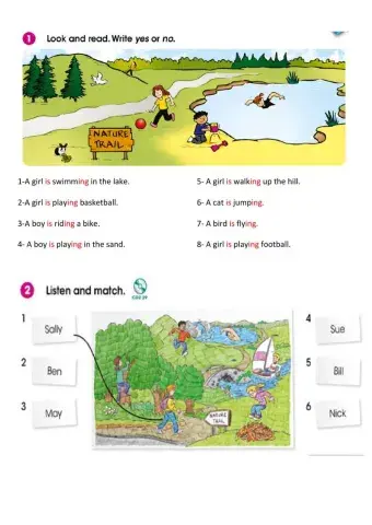 Nature Trail-Reading&Listening