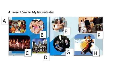 U2.UNIT 2. My favourite days P16     WHAT´S UP 1