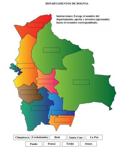 Departamentos de Bolivia