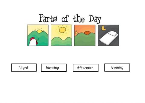 Parts of the day