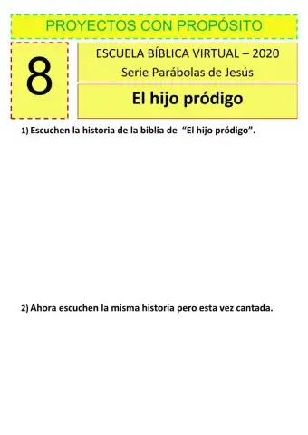 PP Parábolas: El hijo pródigo