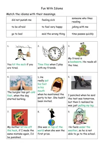 Idioms