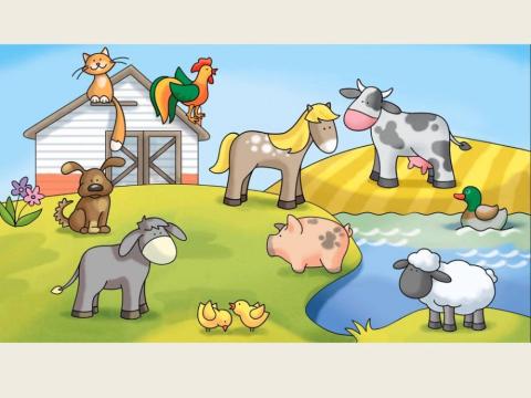 Los animales de la granja