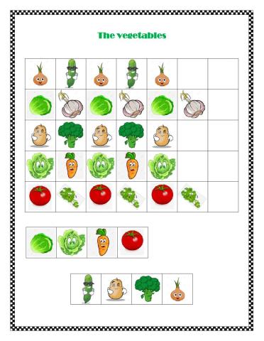 The vegetables