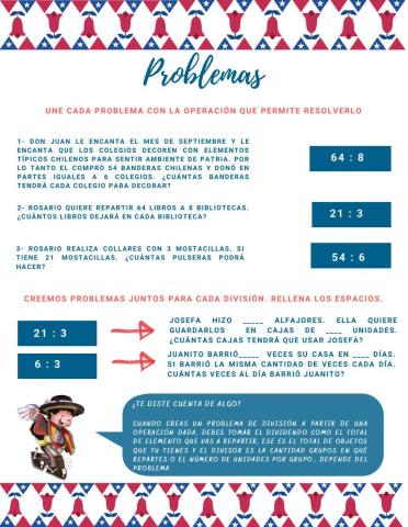 Problemas de división