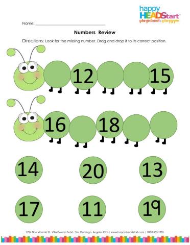 Numbers Review