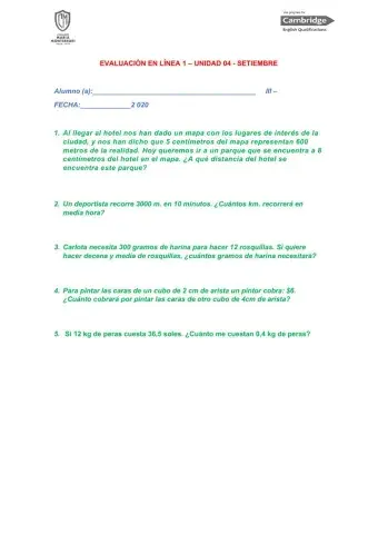 Actividad en línea 1