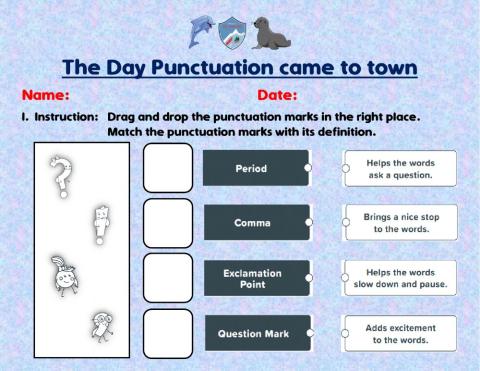 The day punctuation came to town