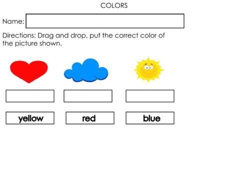 Color words