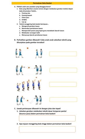 Soal Permainan Bola Basket