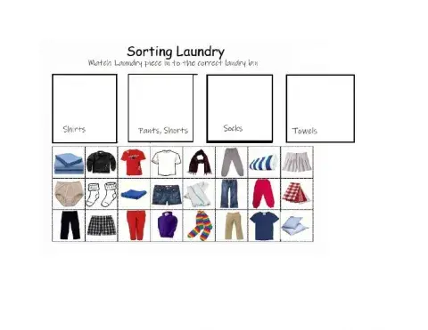 Sorting Laundry