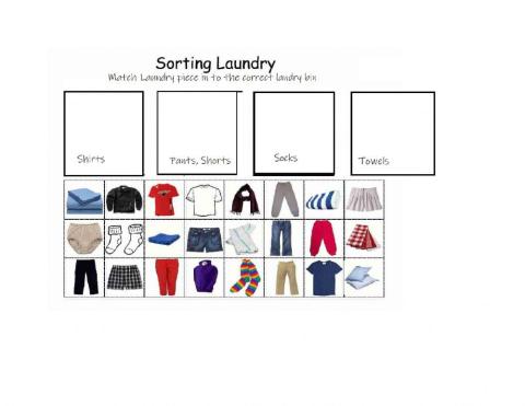 Sorting Laundry