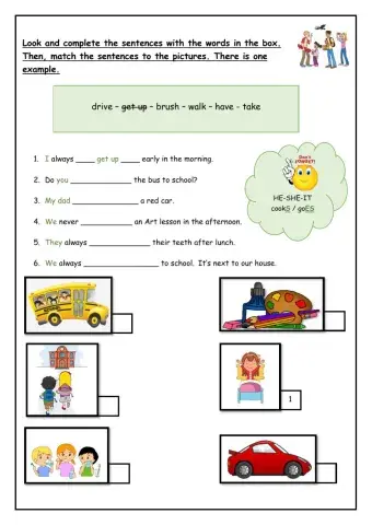 Present simple questions - EXTRA 5th