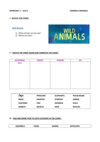 Wild Animals