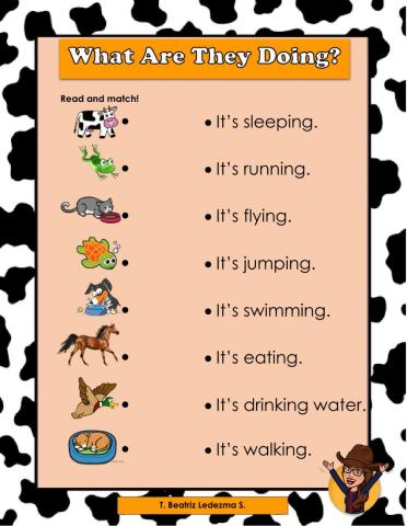 Farm Animals: Actions