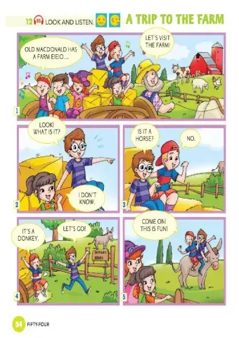 Farm Animals Reading