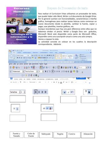 Repaso de procesador de texto