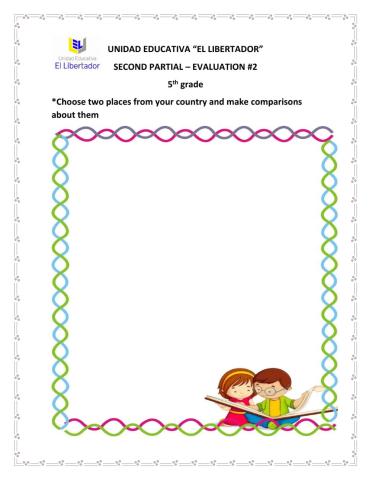 Writing- Comparatives