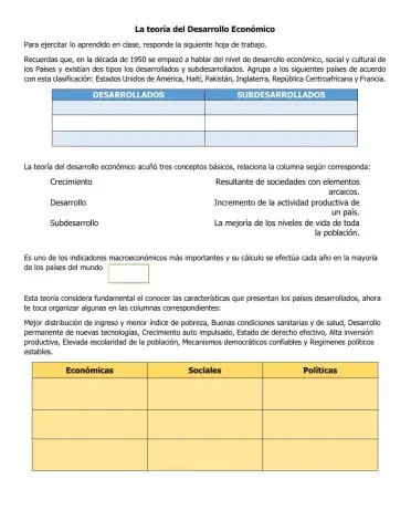 Teoría del Crecimiento Económico