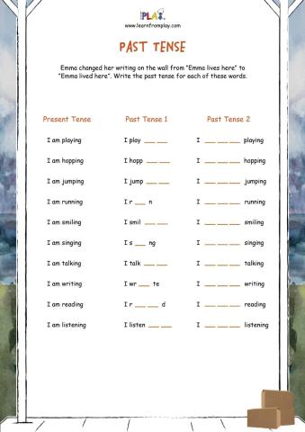 Goodbye House, Hello House - Past Tense