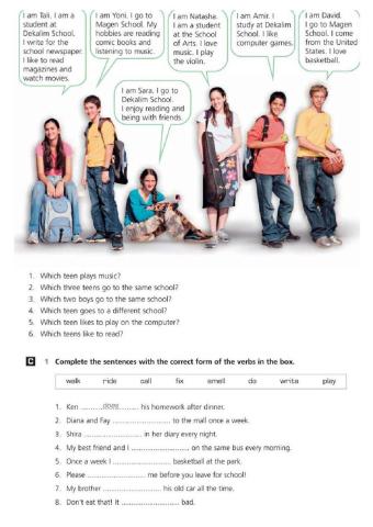 Get to know the teens