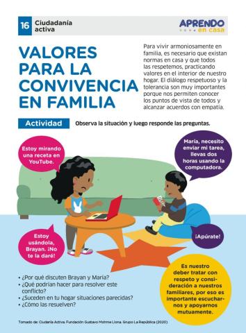 Valores en familia