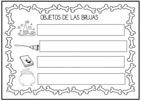 Objetos para una bruja