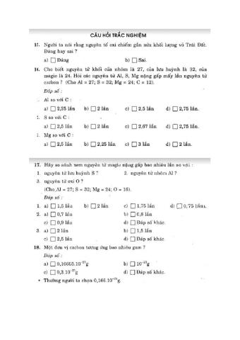 Bài tập hóa 8
