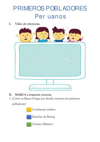 Primeros pobladores peruanos