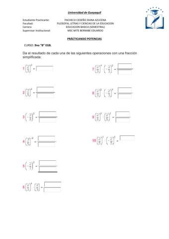 Potenciación de números Reales