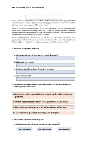 Comprensión Lectora. Actividades varias