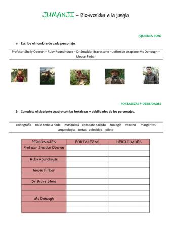 Jumanji - Bienvenidos a la jungla