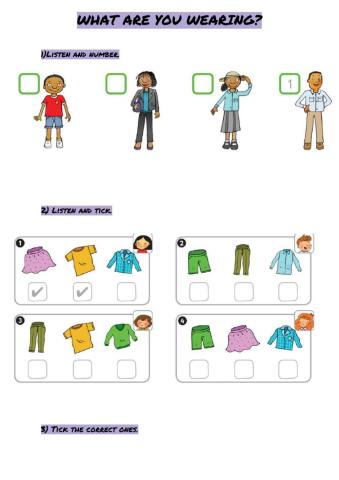 What are you wearing?