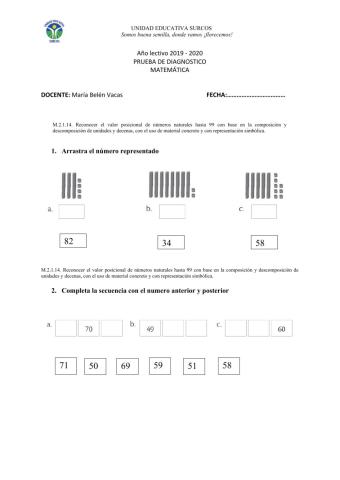 Diagnostico Matemática