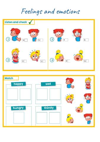 Feelings and emotions