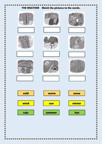 Drag and drop weather.