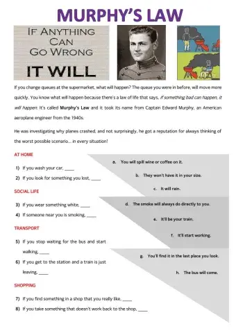 First Conditional + Song