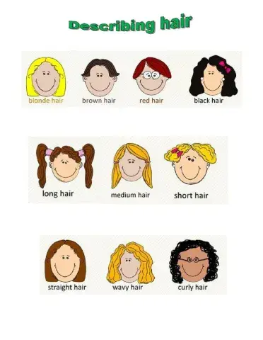 Describing hair