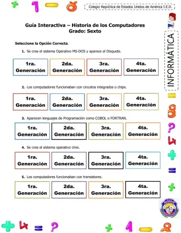Historia de la Computación