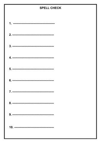 SPELL CHECK - i CAN FIND MY BAT