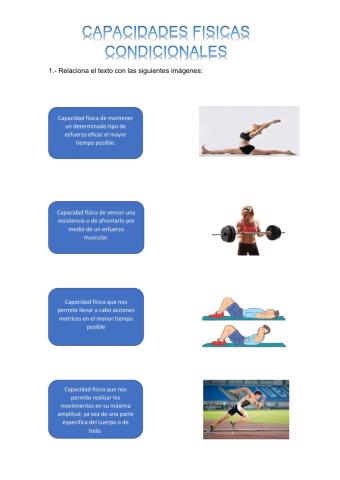 Capacidades físico condicionales