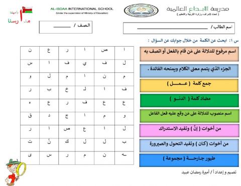 مراجعة نحوية