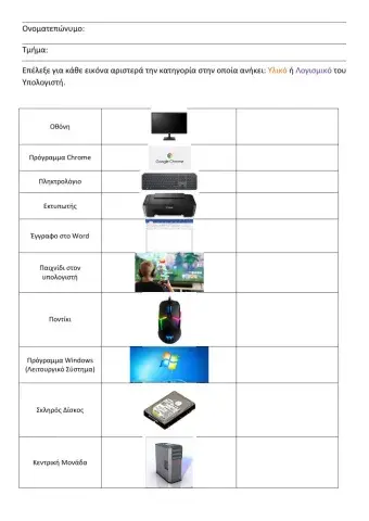 Υλικό-Λογισμικό