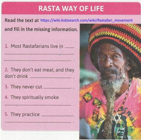 Colours of Jamaica-Rasta way of life
