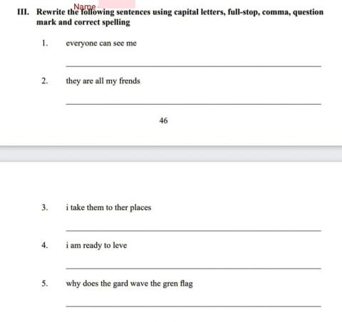 3rd-ENGLISH-WS-1-11-BY MAHESH MACHARLA