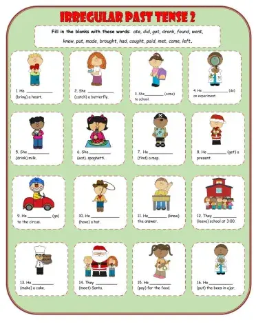 Irregular SImple Past 2