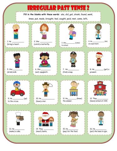 Irregular SImple Past 2